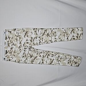 NWOT ECRU The Mitchell camo camouflage chino straight leg green white pants sz 2